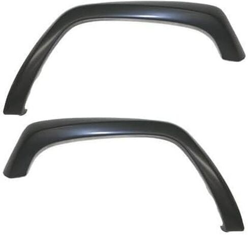 Garage-Pro Front Fender Flares Set of 2 Compatible With 1997-2001 Jeep Cherokee Primed, Plastic, For Models With Country Package Driver and Passenger Side in Saudi Arabia