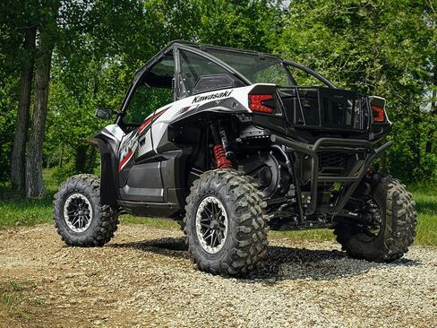SuperATV Fender Flares/Mud Guards/Mud Flares For 2020+ Kawasaki Teryx KRX 1000 | Extreme Durability | Protect Against Rocks, Dirt, SAnd & Mud | USA Made in Saudi Arabia