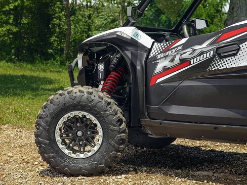 SuperATV Fender Flares/Mud Guards/Mud Flares For 2020+ Kawasaki Teryx KRX 1000 | Extreme Durability | Protect Against Rocks, Dirt, SAnd & Mud | USA Made in Saudi Arabia