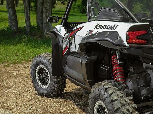 SuperATV Fender Flares/Mud Guards/Mud Flares For 2020+ Kawasaki Teryx KRX 1000 | Extreme Durability | Protect Against Rocks, Dirt, SAnd & Mud | USA Made in Saudi Arabia