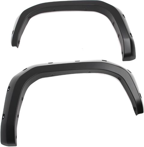 FREEMOTOR802 Fender Flares Compatible with 2024-2025 Toyota Tacoma, Pocket Style Wheel Arches Flares Mud Guards Wheel Covers, Black PP 4PCS Set in Saudi Arabia