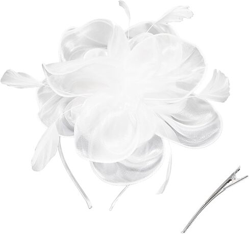 Fascinators Hats for Women Girls Vintage Derbyhat Tea Party Hat Fancy Dress Headwear for Weddings in Saudi Arabia