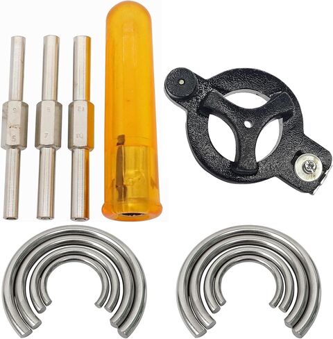 4 PC Set-Clock Mainspring Winder, Mainspring Let Down Tool & 2 Clamp Mainspring in Saudi Arabia