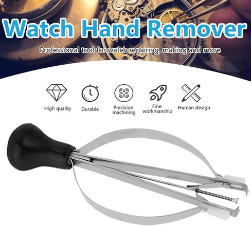 Watch Plunger Puller,Watches Hand Puller Lifter Watchmaker Repair Accessory for Repair Tools & Kits Watch Hand Remover Repair Tool in Saudi Arabia