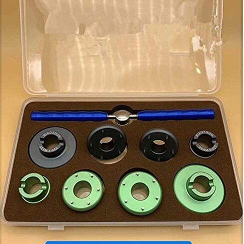 Grooved 5 و 6 PIN يموت الفاخرة مراقبة الظهر أداة إصلاح أداة الإصلاح أداة الإزالة الخلفية لرجال أوميغا سيمستر الساعات 20-42mm in Kuwait