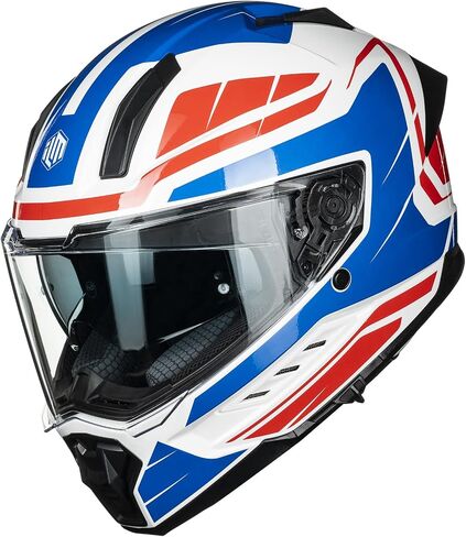ILM دراجة نارية الخوذات الكاملة الخوذات النقطية للرجال للنساء مع قرعة مزدوجة Pinlock Insert Street Racing Cascos Para Motos Model MF568 in Kuwait