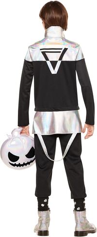 Spirit Halloween Fortnite Youth Chrome Punk Costume | Officially licensed | Fortnite Outfit | Gaming Costumes in Saudi Arabia