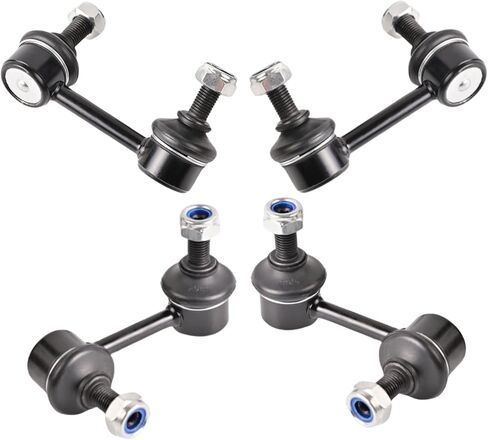 Front & Rear Sway Bar End Links Kit Fit for Acura CSX, Honda Civic 2006 2007 2008 2009 2010 2011 all models - 4 PCS Suspension Kit K80769, K80768, K750125, K750126 in Saudi Arabia
