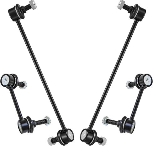 Detroit Axle - AWD Sway Bars للفترة 2009-2014 Nissan Murano 2010 2011 2012 2013 ، 4 Stabilizer Sway Bar Links Front & Real in Saudi Arabia