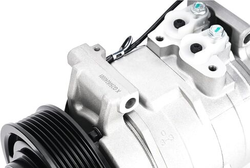 ضاغط A/C متوافق مع Honda Accord 2.4L 2003-2007،7 الأخاديد ، بدائل 6021321،6021322 ، C1381،10345430،10349951 ، 38810RAA in Kuwait