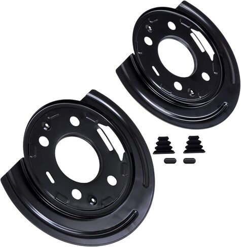 2pcs Brake Dust Shield Splash Replacement for Chevy Avalanche 2002-2006 Replacement for GMC Yukon 2000-2006 924-223 in Saudi Arabia
