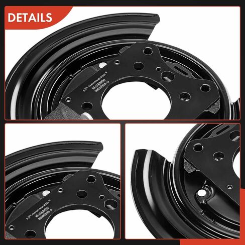 A-Premium Rear Driver or Passenger Side Brake Dust Shield Compatible with Jeep & Dodge Models - Wrangler 2007-2017, Wrangler JK 2018, Liberty 2008-2012, Nitro 2007-2011 in Saudi Arabia