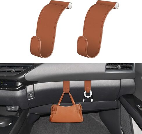 Car Co-Pilot Glovebox Hooks, Glove Box Organizer for Car, Anti-Scratch Vehicle Passenger Seat Storage Hanger, Auto Accessories Auto Glove Box Front Seat Hook for SUV Sedan Truck (Black) in Saudi Arabia