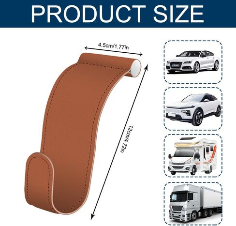 Car Co-Pilot Glovebox Hooks, Glove Box Organizer for Car, Anti-Scratch Vehicle Passenger Seat Storage Hanger, Auto Accessories Auto Glove Box Front Seat Hook for SUV Sedan Truck (Black) in Saudi Arabia