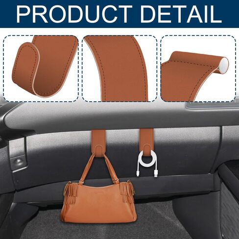 Car Co-Pilot Glovebox Hooks, Glove Box Organizer for Car, Anti-Scratch Vehicle Passenger Seat Storage Hanger, Auto Accessories Auto Glove Box Front Seat Hook for SUV Sedan Truck (Black) in Saudi Arabia
