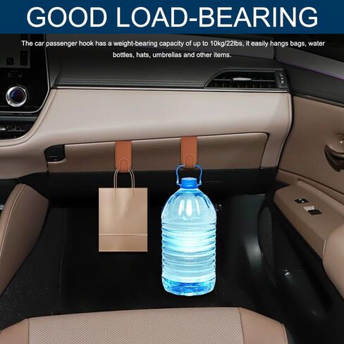 Car Co-Pilot Glovebox Hooks, Glove Box Organizer for Car, Anti-Scratch Vehicle Passenger Seat Storage Hanger, Auto Accessories Auto Glove Box Front Seat Hook for SUV Sedan Truck (Black) in Saudi Arabia