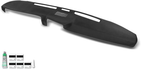 غلاف Dash Grand Orange متوافق مع Ford F100 F150 F250 F350 Bronco 1980 1981 1982 1983 1984 1985 1986 Dashboard Cover Black in Saudi Arabia