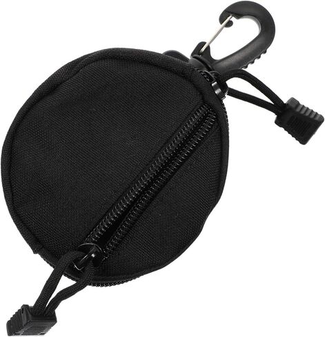 DECHOUS Portable Headphone Storage Bag Waterproof Outdoor Sports Pouch Multi-functional Polyester Earphone Case Carabiner for Travel and Hiking in Saudi Arabia