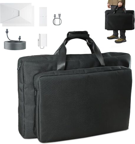 Starlink Gen 3 Carry Case, Starlink Gen 3 Case, Shockproof and Stress-Resistant Starlink Case with Water-Resistant, Dustproof Fabric and Customizable Interior Compartments (Gray) in Saudi Arabia
