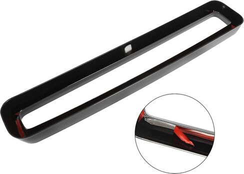1 Set Black Front Grill Grille Inserts Guards Cover Trim for Dodge Challenger 2015-2022 in Saudi Arabia