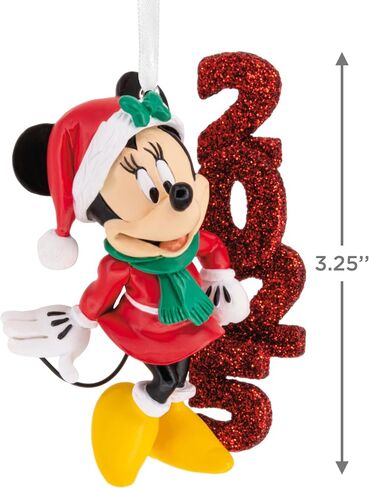 Hallmark Disney Minnie Mouse 2025 Christmas Ornament, Gifts for Disney Fans in Saudi Arabia