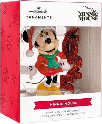 Hallmark Disney Minnie Mouse 2025 Christmas Ornament, Gifts for Disney Fans in Saudi Arabia