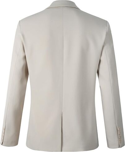 Beninos Mens Sport Coat Casual Blazer One Button Business Suit Jacket in Saudi Arabia