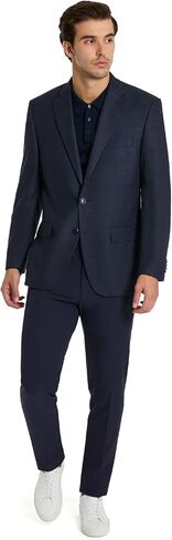 Michael Kors Men’s Twill Kent Classic Fit Regular, Big & Tall Stretch Sport Coat, Performance Fabric, Business & Casual Wear in Saudi Arabia