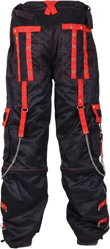 Prime Quality Gothic Men's Bondage Gothic Cyber Pant Chain Techno Rock Punk Shorts Trouser Pants/USA in Saudi Arabia