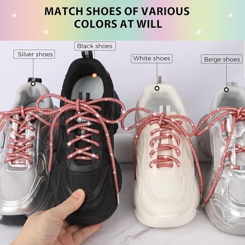 47 '' Rhinestone Shoe Races - Bling Round Glitter Shoe Toils in Kuwait