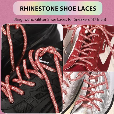 47 '' Rhinestone Shoe Races - Bling Round Glitter Shoe Toils in Kuwait