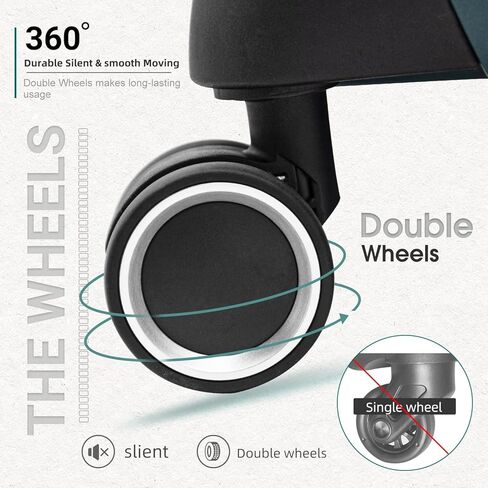 LARVENDER Luggage Sets 6 Piece Suitcases with Wheels, Expandable Suitcase Set ABS Hard Shell Luggage for Women with TSA Lock Double Spinner Wheels (Lavender, 6 Piece Set) in Kuwait