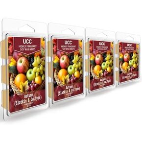 يذوب شمع الخريف UCC ، العطر القوي ، الخريف طويل الأمد مكعبات ذوبان معطرة ، ذوبان الشمع ، ذوبان الشمع الملون - 4 حزمة in Kuwait