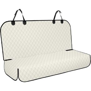 غطاء المقعد الخلفي للكلاب، أغطية مقاعد الحيوانات الأليفة مقاومة للماء وغير قابلة للانزلاق، واقي مقعد السيارة للمقعد الخلفي، غطاء مقعد السيارة الخلفي بمقاس عالمي يناسب السيارات والشاحنات وسيارات الدفع الرباعي، أسود in Kuwait