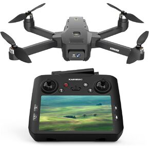 Drone with 1080P Camera for Adults, Follow Me, Brushless Motor, Under 249g, One Key Take Off/Land, Altitude Hold, 360° Flip, 2 Batteries in Saudi Arabia