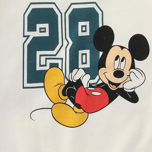Disney Mickey Mouse Boys 2 قطعة من النوع الثقيل والسروال المطبوع لطفل صغير وأطفال كبير in Saudi Arabia