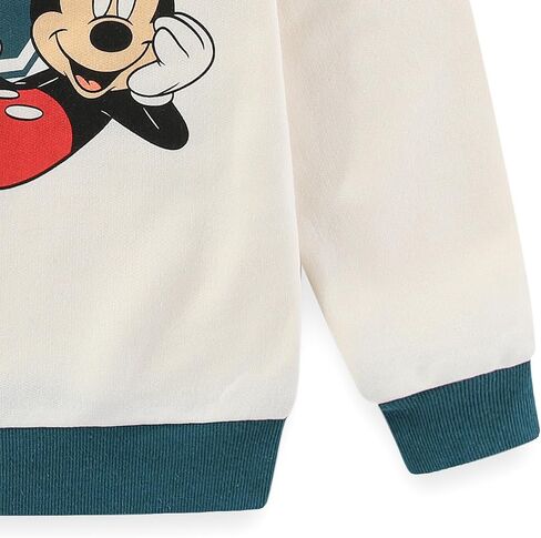 Disney Mickey Mouse Boys 2 قطعة من النوع الثقيل والسروال المطبوع لطفل صغير وأطفال كبير in Saudi Arabia