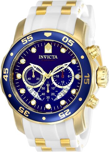 Invicta Men's 20288 Pro Diver Analog Display Quartz Gold Watch in Saudi Arabia
