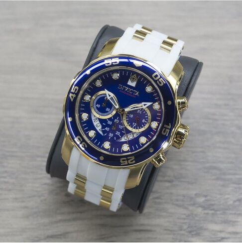 Invicta Men's 20288 Pro Diver Analog Display Quartz Gold Watch in Saudi Arabia