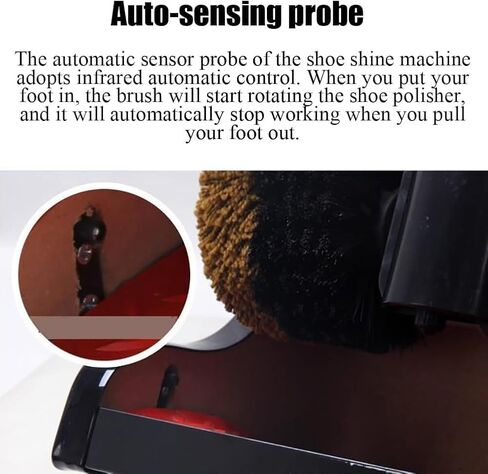 Automatic Electric Shoe Cleaner - Commercial Induction Polishing Machine for Hotels & Entrances, Effortless Shoe Shine & Cleaning Solution, Fast & Efficient Shoe Care in Saudi Arabia