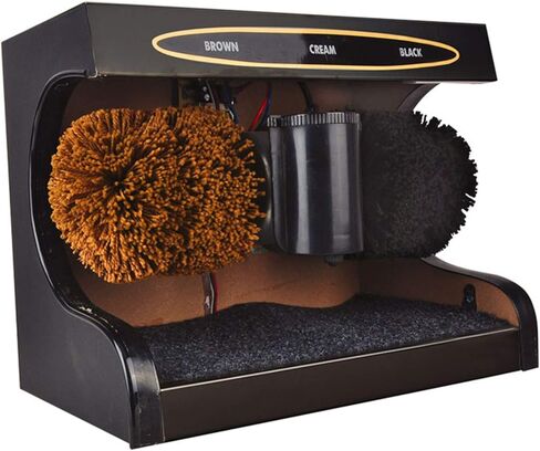 Automatic Induction Electric Shoe Polisher, Portable Leather Cleaning Machine for Dust Removal and Polishing, Ideal for Home, Office, Hotel Use, Quick Shine Solution in Saudi Arabia