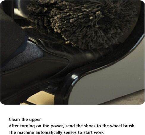 Automatic Induction Electric Shoe Polisher, Portable Leather Cleaning Machine for Dust Removal and Polishing, Ideal for Home, Office, Hotel Use, Quick Shine Solution in Saudi Arabia