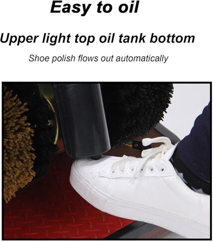 Automatic Electric Shoe Cleaner - Induction Shoe Polishing Machine, Compact & Quiet, Ideal for Home Use, Effortless Shoe Shine & Maintenance, Shoe Types in Saudi Arabia