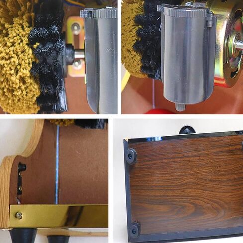Automatic Electric Shoe Polisher, Fully Automatic Induction Polisher with Oil Box, Dust Removal & Polishing Function, Efficient Shoe Care Machine for Home & Professional Use in Saudi Arabia
