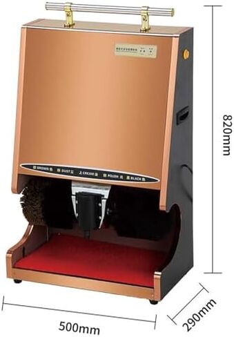 Automatic Intelligent Shoe Cleaner & Polisher Machine - Electric Induction Shine Buffer for Home, Hotel, Bank & Commercial Use - Effortless Shoe Care & Maintenance in Saudi Arabia