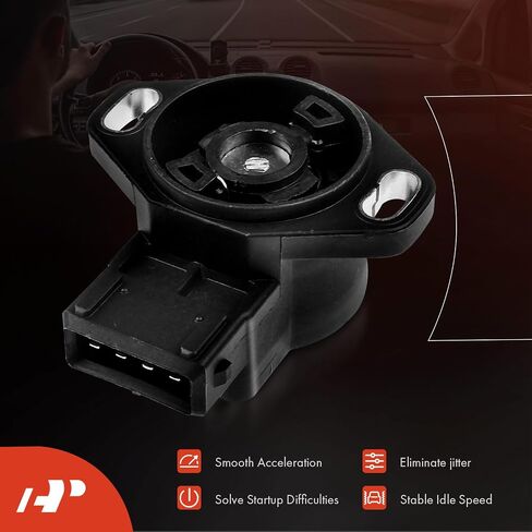 A-Premium TPS Throttle Position Sensor Compatible with Dodge Ram 50 1990-1991 Raider 1989 & Eagle Summit & Mitsubishi Montero Expo LRV Mighty Max & Plymouth Colt, Replace# MD614280 in Saudi Arabia