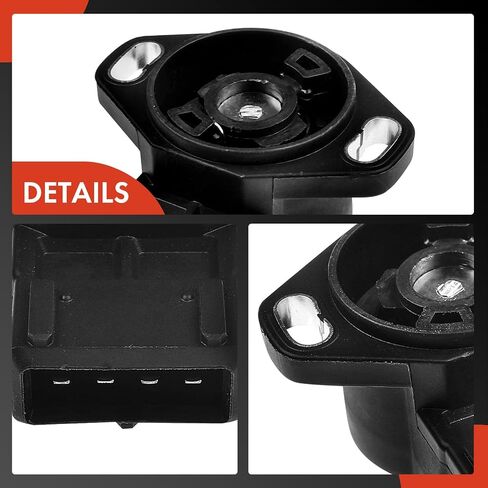A-Premium TPS Throttle Position Sensor Compatible with Dodge Ram 50 1990-1991 Raider 1989 & Eagle Summit & Mitsubishi Montero Expo LRV Mighty Max & Plymouth Colt, Replace# MD614280 in Saudi Arabia