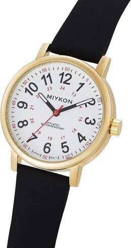 Miykon Nurse Watches for Men & Women - Watch التناظرية مع التمريض المستعملة والوقت العسكري - مراقبة مستعملة للتمريض مع فرقة السيليكون الناعمة - أيون مصقول ، الكوارتز اليابان ، مقاومة للماء إلى 100 قدم in Kuwait