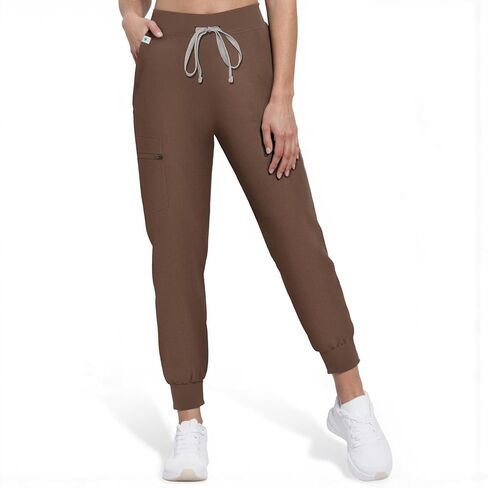 Women’s Medical Scrub Trousers, Medical Work Pants with Slim Mid-Rise Fit, Machine Washable for Healthcare Professionals in Kuwait
