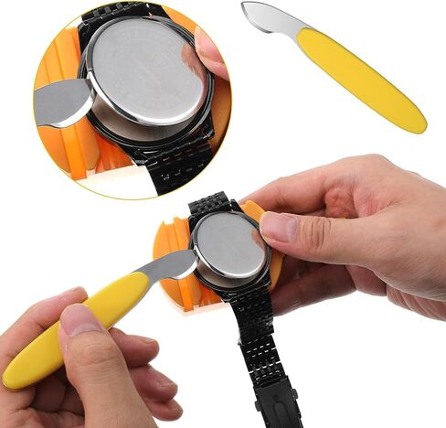 5 Pcs Professional Watch Back Removal Tool Pry Watch Opener Tool Battery Replacement Tools Set Watch Repair Kits for Battery Change in Saudi Arabia